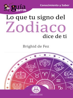 cover image of GuíaBurros Lo que tu signo del zodiaco dice de ti